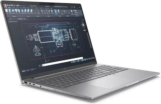 HP ZBook 8 G1i 16" IPS UHD 120Hz (Ultra 7-265H/64GB/2TB SSD/RTX 500 Ada/Windows 11 Pro) (Международен английски език клавиатура)