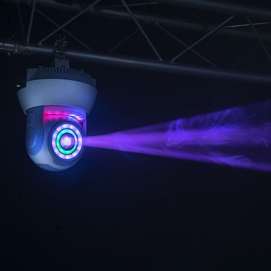 Ibiza Light Движеща Се Глава Gobo 30w RGB + Осветени Пръстени