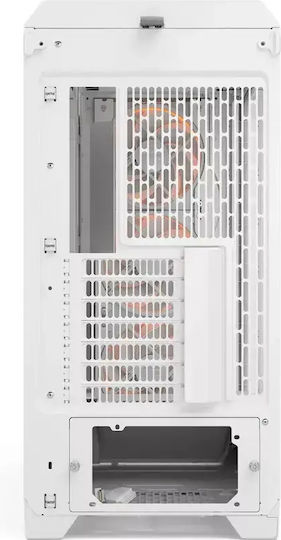 Fractal Design Meshify 3 XL RGB TG Clear Tint Gaming Midi Tower Κουτί Υπολογιστή με Πλαϊνό Παράθυρο Λευκό