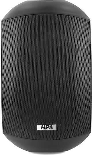 Wasserdichte Passiv Installationslautsprecher Wand 40W Paar Schwarze
