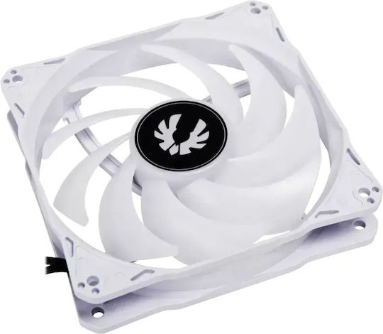 BitFenix Spectre SE Вентилатор За Кутия 120mm (1200rpm) с ARGB Осветление и Свързване 3-Pin 3бр Бял