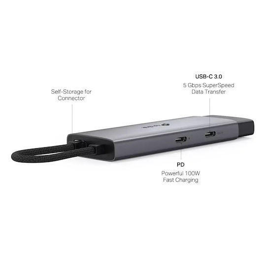 TP-LINK UH5020C USB-C Docking Station mit HDMI 4K PD Gray