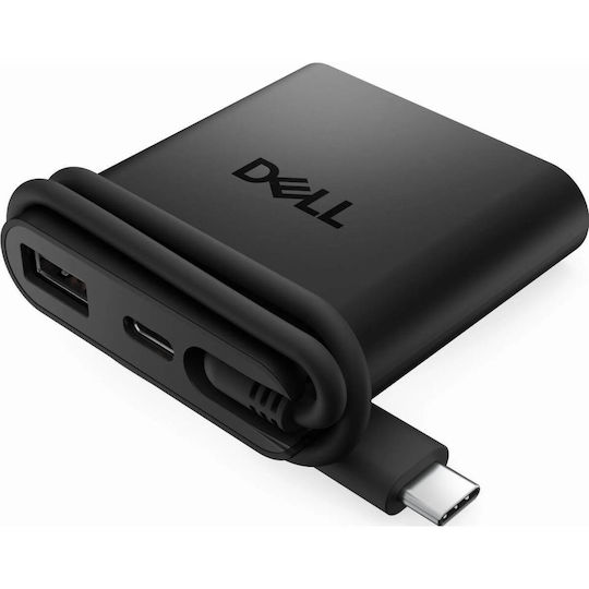 Dell Pro DA225 USB-C Докинг Станция с HDMI 4K Черен