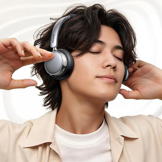 Ugreen HP207 Ασύρματα / Ενσύρματα Over Ear Ακουστικά με 80 ώρες Λειτουργίας Silver