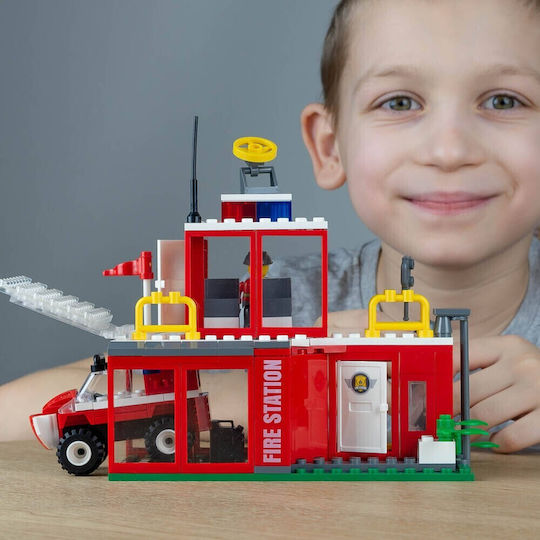 Blocki Building Blocks My Fire Brigade For 6+ Years 164 Pieces
