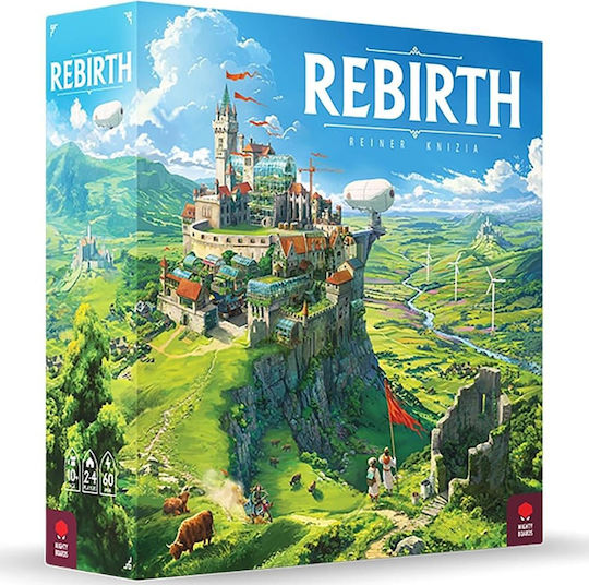 Επιτραπέζιο Παιχνίδι Rebirth για 2-4 Παίκτες 10+ Ετών (EN) Mighty Boards