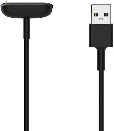 Akyga Charging Cable Ladegerät für Fitbit Luxe, Charge 5, Charge 6 Schwarzς