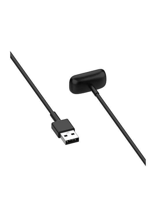 Akyga Charging Cable Wearable Charger Fitbit Luxe, Charge 5, Charge 6 Blackς