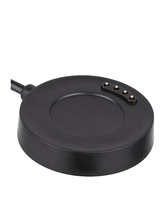 Akyga AK-SW-16 Charging Cable Μαύρο (Amazfit Stratos 3)
