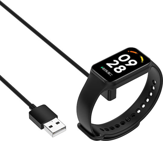 Akyga Charging Cable Φορτιστής για Redmi Watch 3 Lite, Wristband 8 PRO Μαύρος