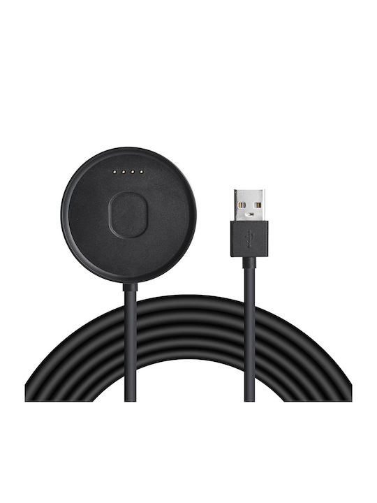 Akyga Charging Cable Wearable Charger Ticwatch S2, Ticwatch E2 Blackς