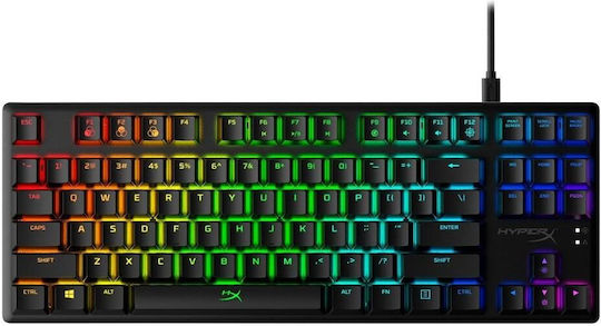HP HyperX Origins 2 1800 Gaming Mechanical Keyboard with HyperX Red Switches and RGB Lighting English US