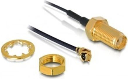 DeLock Καλώδιο Ομοαξονικό RP-SMA Male - MHF 0.35m 88417 1τμχ