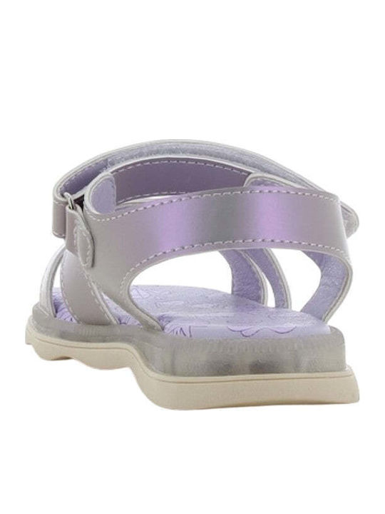 Kids' Sandals Lilo & Stitch with Hoop & Loop Closure and Lights Lilac