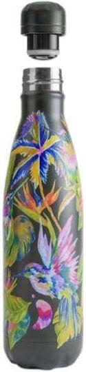 Chilly's Series Tropical Bottle Thermos Stainless Steel BPA Free 500ml Jungle Tigers