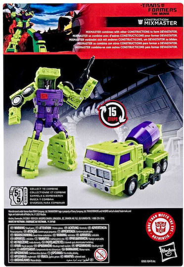Action-Figur Transformers: Studio Series Voyager - Mixmaster Transformatoren 14cm.