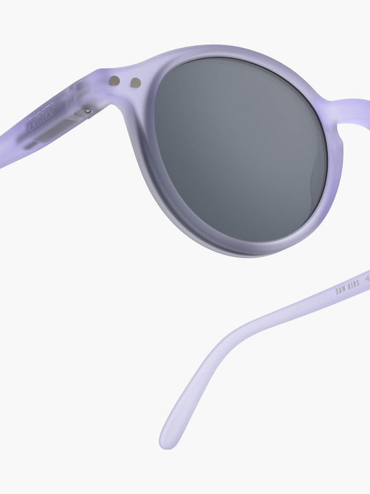Izipizi Round Kids Sunglasses with Polarized Lens Purple for 3-5 Years