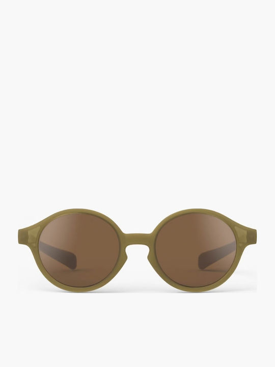 Izipizi #d Στρογγυλά Βρεφικά Γυαλιά Ηλίου με Polarized Φακό Πράσινα για 0-3 Ετών