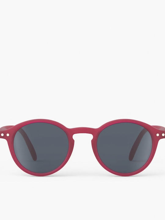 Izipizi Round Kids Sunglasses with Polarized Lens Red for 3-5 Years