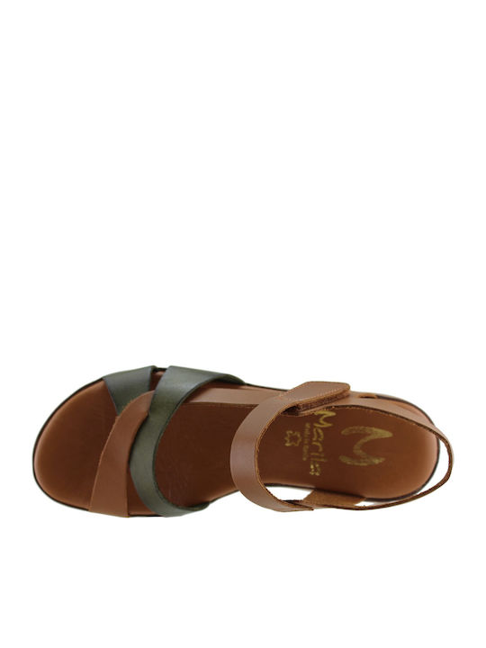 Leather Tabac Brown Sandals