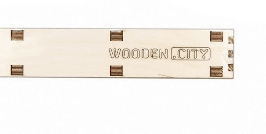 Wooden City Διακοσμητικό Τοίχου από Ξύλο Wooden City Διακοσμητικό Τοίχου από Ξύλο