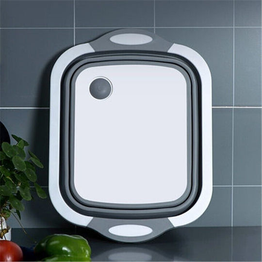 Alista Home Klappbarer Rechteckiger Reinigungseimer 40x30cm Grau