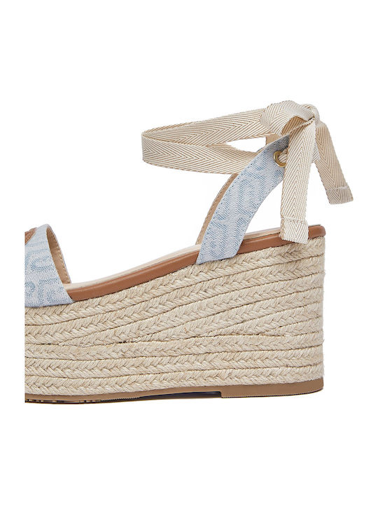 Summer Women's Light Blue Platforms