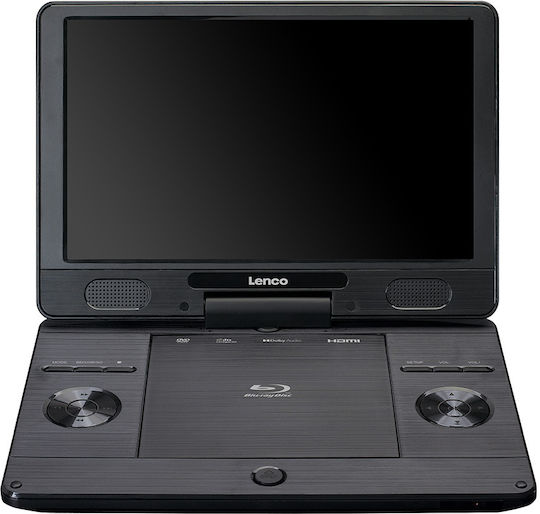 Lenco Portable Blu-ray Dvd Player Tft Screen 11.5-inch Reclining Hdmi Sd Ports Black