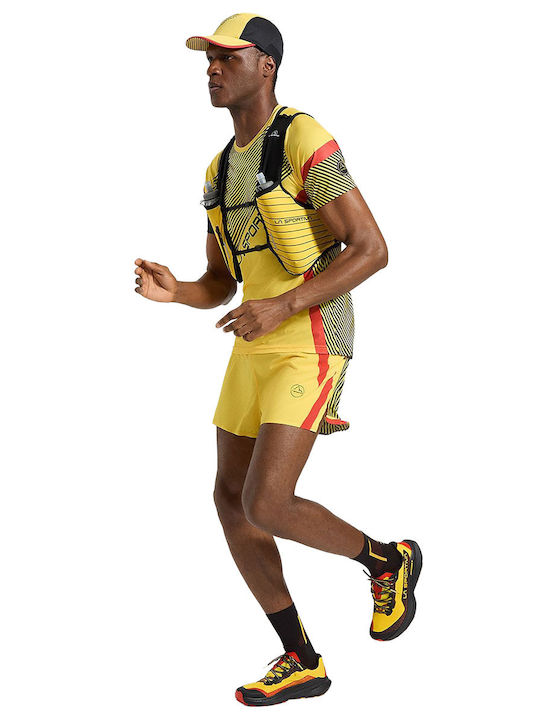 Sports Men's Shorts Yellow