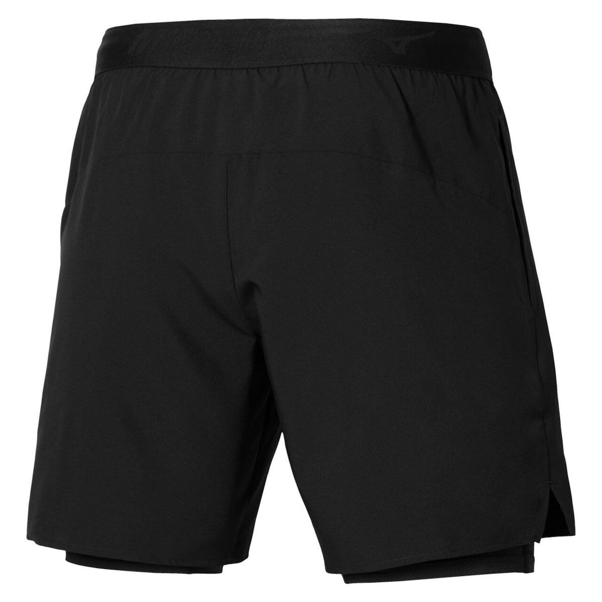 ジュモー Mizuno Core 7.5 2 În 1 Pantaloni Scurți Sport Bărbați Negri