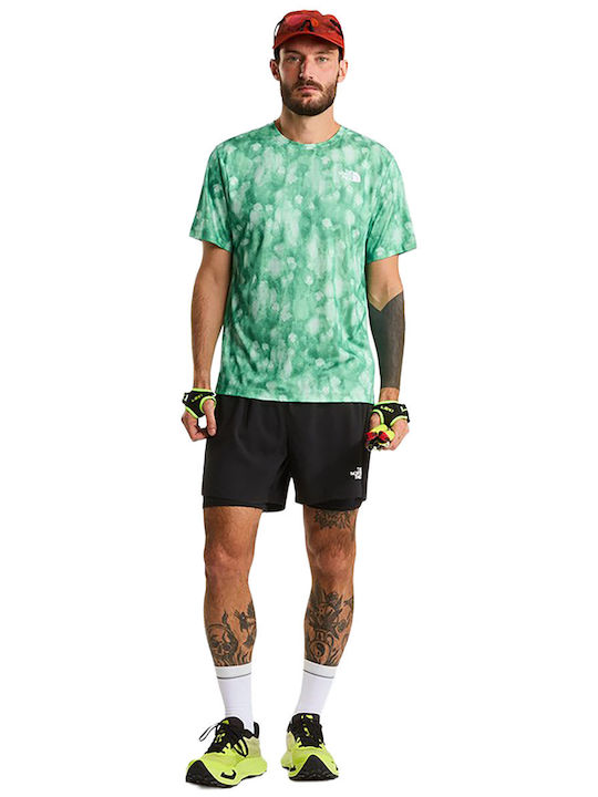 2 in 1 Αθλητική Ανδρική Βερμούδα Tnf Black