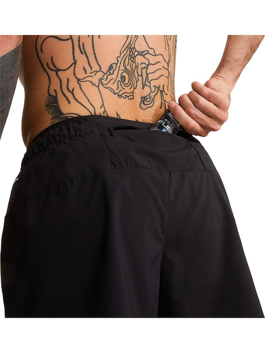 2 in 1 Αθλητική Ανδρική Βερμούδα Tnf Black
