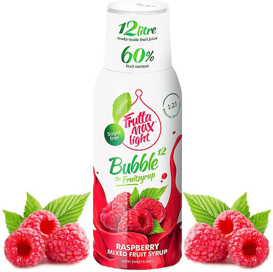 Fruttamax Fruttamax Erfrischungsgetränk Himbeere Konzentriert mit Kohlensäure in Flasche 500ml