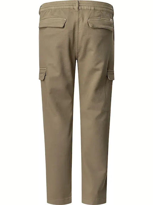 Gymdigo Cargo Trousers in Slim Fit Beige