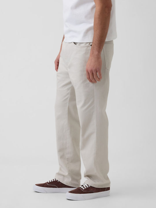 Men's Trousers Relaxed Fit Regular Grey