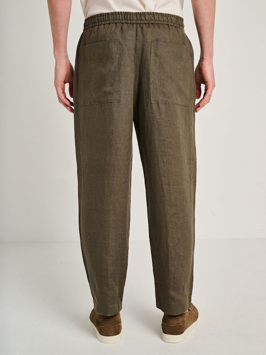 Herrenhosen in Regulärer Passform Khaki