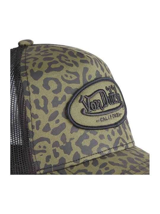 Von Dutch Șapcă Leopard Kaki