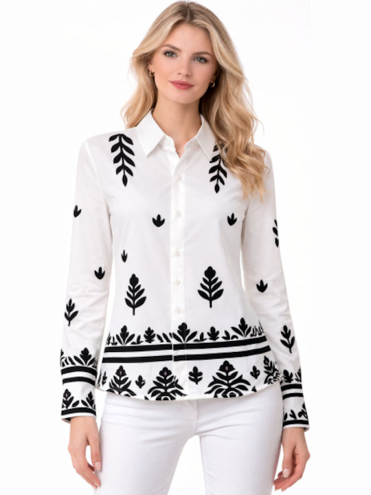 Long Sleeve Women's Black Shirt SU-6019-15-26SH-Black