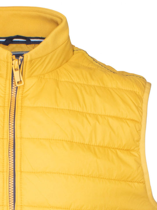 Sleeveless Jacket Mustard