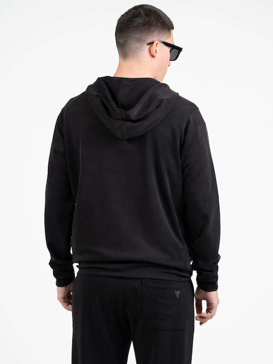 Cardigan With Hood Black