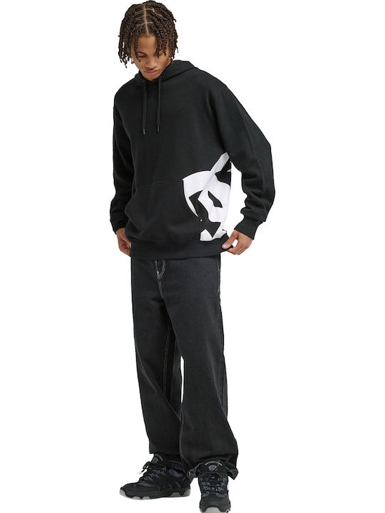 Cardigan with Hood Black
