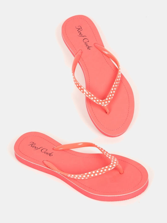 Women's Flip Flops in Pink Colour