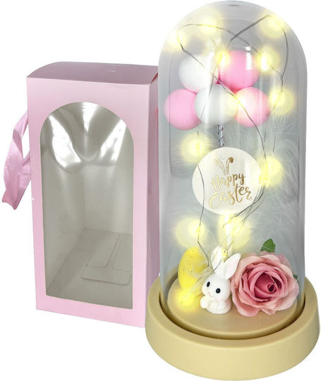 Bunny's Easter Glass Rabbit 11x22cm
