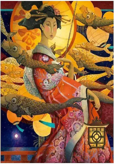 Compact Koinobori Dance Puzzle 2D 1500pcs