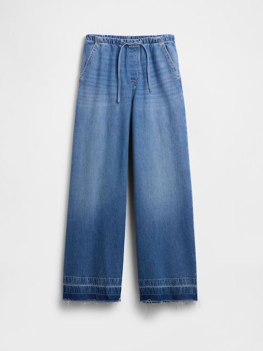 Γυναικείο Jean Παντελόνι Mid Rise σε Baggy Γραμμή