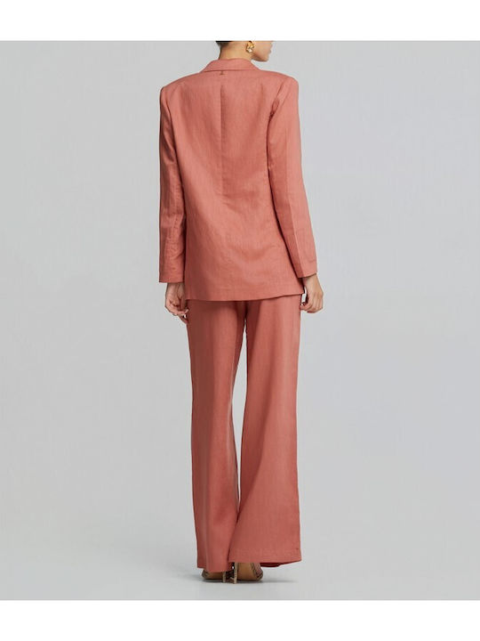 Lynne Lynne Damen Blazer Terkota