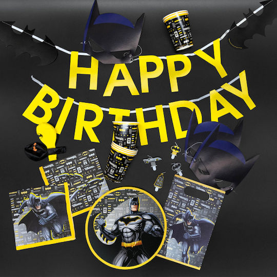 Amscan Hanging Ornament for Party Batman 6pcs