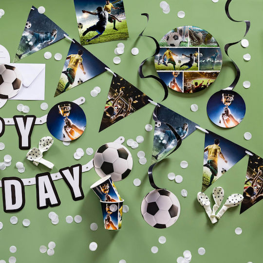 Amscan Hanging Ornament for Football Party 6 Pieces 60cm