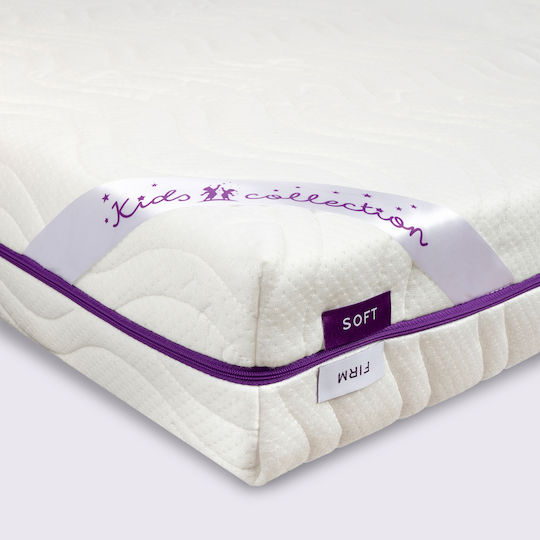 Mat&Pil Baby- und Kinder-Matratze SBKO12060 mit Memory-Schaum & Kokosfaser 60cmx120cm