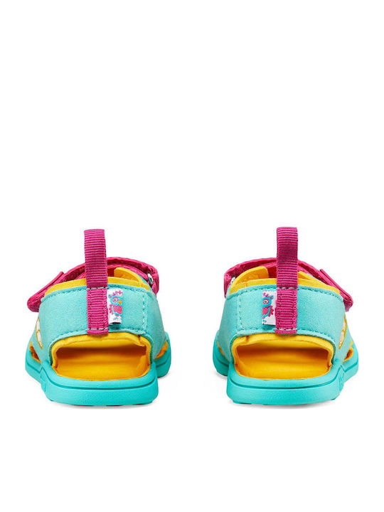 Kindersandalen Türkis